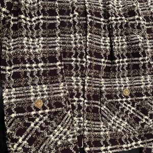 Authentic St. John plaid blazer size 8